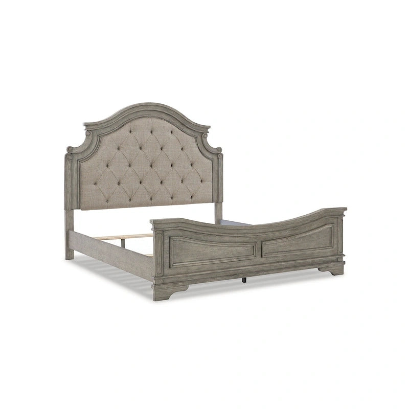 Signature Design by Ashley Lodenbay Antique Gray Panel Bed