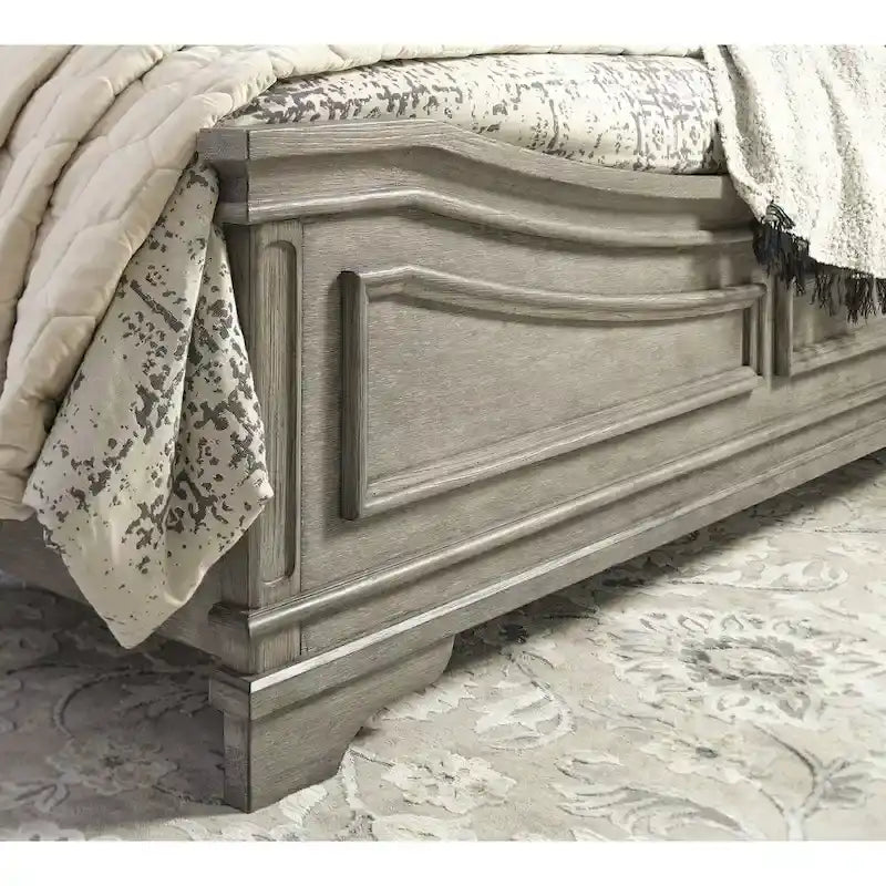 Signature Design by Ashley Lodenbay Antique Gray Panel Bed