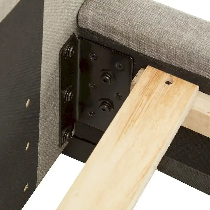 Basingstoke Grey Full Size Lounger by iNSPIRE Q Modern