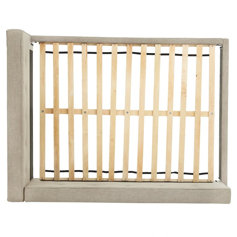 Basingstoke Grey Full Size Lounger by iNSPIRE Q Modern