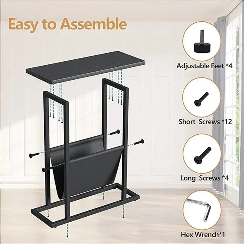 Small Narrow Side Table
