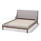 Strick & Bolton Vija Contemporary Fabric Platform Bed
