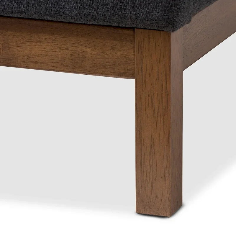 Strick & Bolton Vija Contemporary Fabric Platform Bed