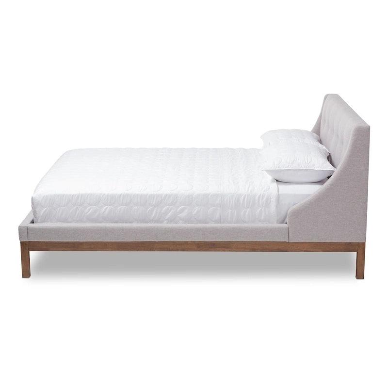 Strick & Bolton Vija Contemporary Fabric Platform Bed