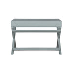 Poppy X-Frame Writing Desk with Drawers