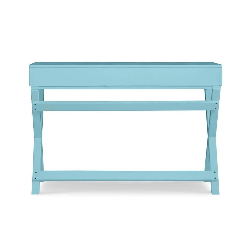 Poppy X-Frame Writing Desk with Drawers