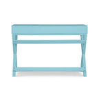 Poppy X-Frame Writing Desk with Drawers