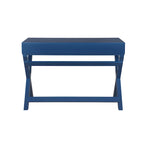 Poppy X-Frame Writing Desk with Drawers