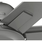 Hunter 72 Downtown Windmill Outdoor Ceiling Fan & Wall Control - Damp Rated - Industrial, Modern - ENERGY STAR!