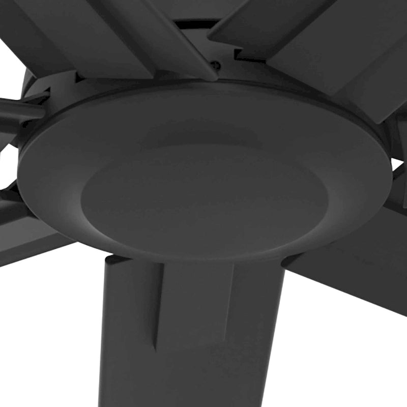 Hunter 72 Downtown Windmill Outdoor Ceiling Fan & Wall Control - Damp Rated - Industrial, Modern - ENERGY STAR!