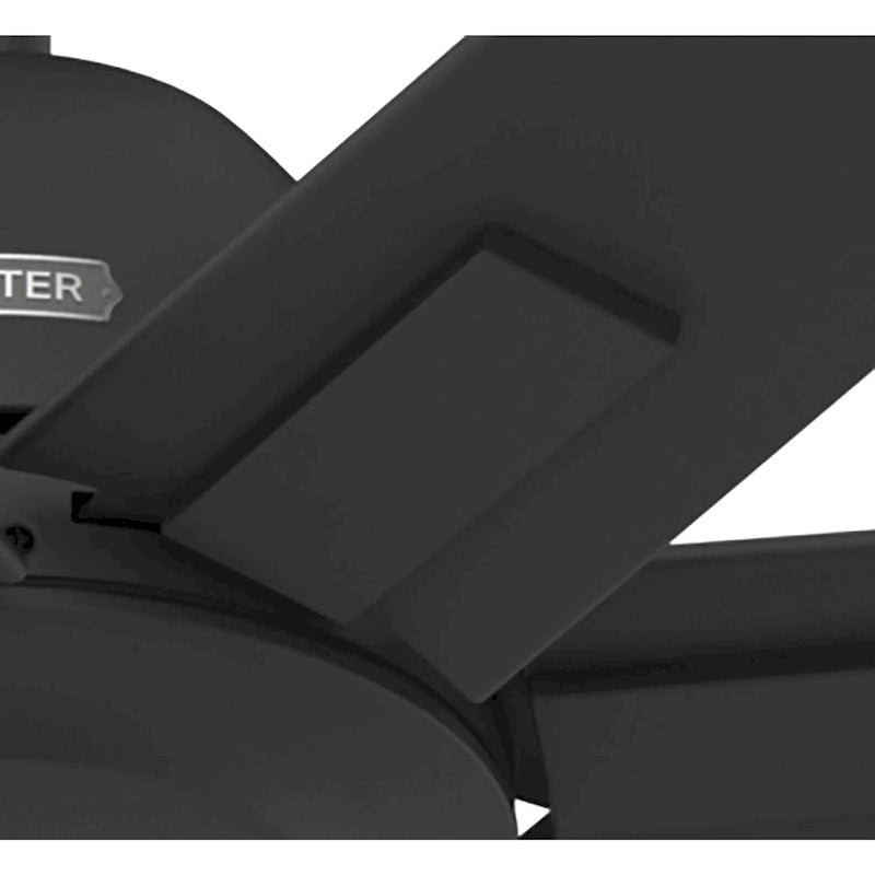 Hunter 72 Downtown Windmill Outdoor Ceiling Fan & Wall Control - Damp Rated - Industrial, Modern - ENERGY STAR!