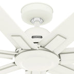 Hunter 72 Downtown Windmill Outdoor Ceiling Fan & Wall Control - Damp Rated - Industrial, Modern - ENERGY STAR!
