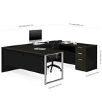 Bestar Pro-Concept Plus U-Desk
