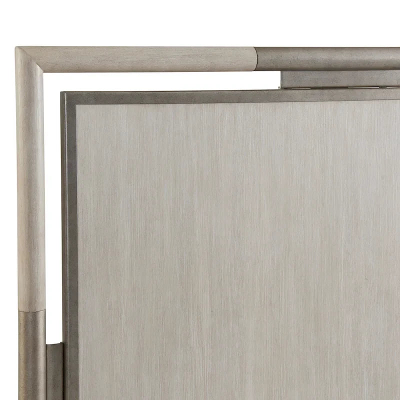 Roundhill Furniture Mantalia Solid Wood Bedroom Set with Metal Frame, Bed, Dresser, Mirror, 2 Nightstands, and Chest, Champagne