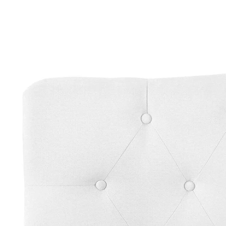 Cecilia Button Tufted Upholstered Headboard, Height Adjustable Headboards,Bed Backboard Premium Padded Fabric Headboard