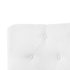 Cecilia Button Tufted Upholstered Headboard, Height Adjustable Headboards,Bed Backboard Premium Padded Fabric Headboard