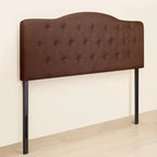 Cecilia Button Tufted Upholstered Headboard, Height Adjustable Headboards,Bed Backboard Premium Padded Fabric Headboard