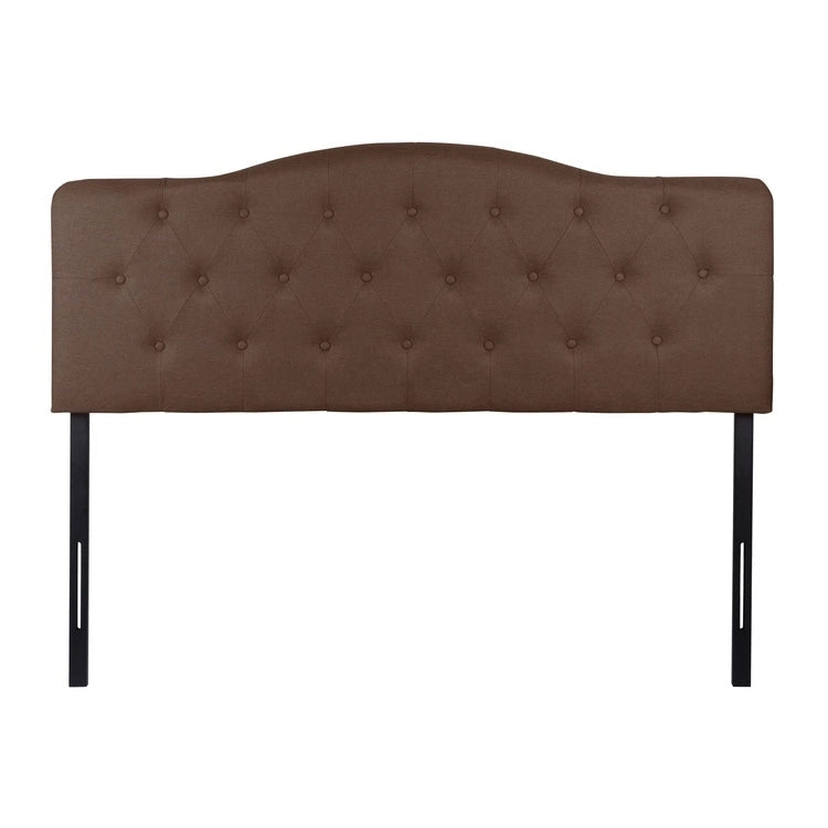 Cecilia Button Tufted Upholstered Headboard, Height Adjustable Headboards,Bed Backboard Premium Padded Fabric Headboard