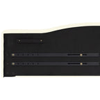 Cecilia Button Tufted Upholstered Headboard, Height Adjustable Headboards,Bed Backboard Premium Padded Fabric Headboard