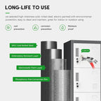 6 Doors Metal Locker Storage Cabinet for Home Office,School