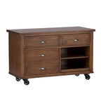 Arlington House Cobblestone Brown Credenza
