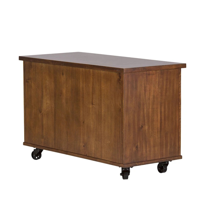 Arlington House Cobblestone Brown Credenza