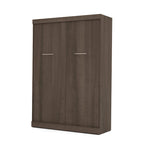 Bestar Nebula Full Murphy Bed with Storage, Wall Bed for Guest Room