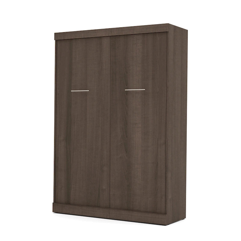 Bestar Nebula Full Murphy Bed with Storage, Wall Bed for Guest Room