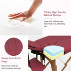 Massage Table 84 Inches Long Portable with Carry Case Table