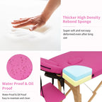 Massage Table 84 Inches Long Portable with Carry Case Table