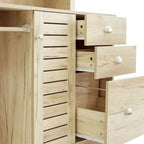 Home Office Computer Desk with Hutch