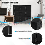 9 Doors Metal Lockers Storage Cabinet for School Office Gym