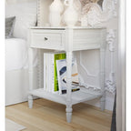 Billy Upholstered Panel Bed with 2 Nightstand