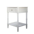 Billy Upholstered Panel Bed with 2 Nightstand