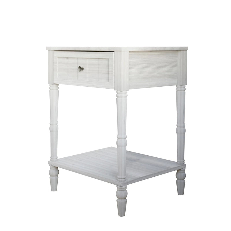 Billy Upholstered Panel Bed with 2 Nightstand