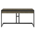 WYNDENHALL Cecilia Solid Acacia Wood Industrial Office Desk