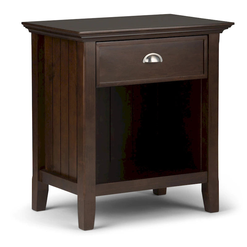 WYNDENHALL Normandy SOLID WOOD 24 inch Wide Bedside Nightstand Table
