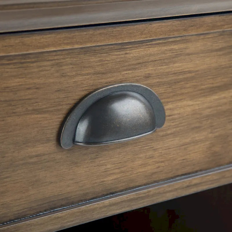 WYNDENHALL Normandy SOLID WOOD 24 inch Wide Bedside Nightstand Table