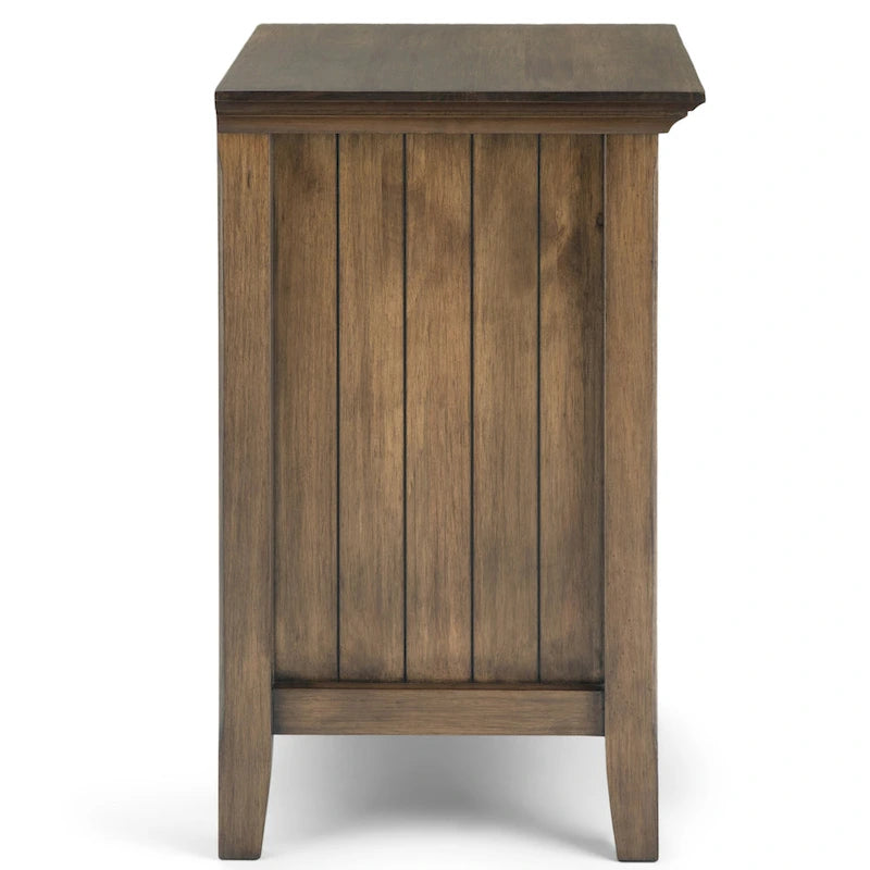 WYNDENHALL Normandy SOLID WOOD 24 inch Wide Bedside Nightstand Table