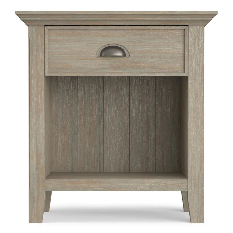 WYNDENHALL Normandy SOLID WOOD 24 inch Wide Bedside Nightstand Table