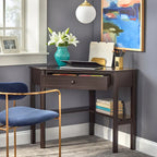 Porch & Den Lincoln Solid Wood/MDF Corner Computer Desk