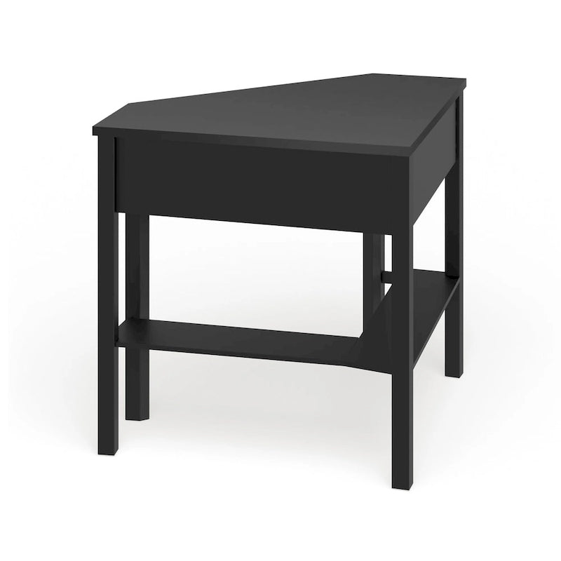 Porch & Den Lincoln Solid Wood/MDF Corner Computer Desk