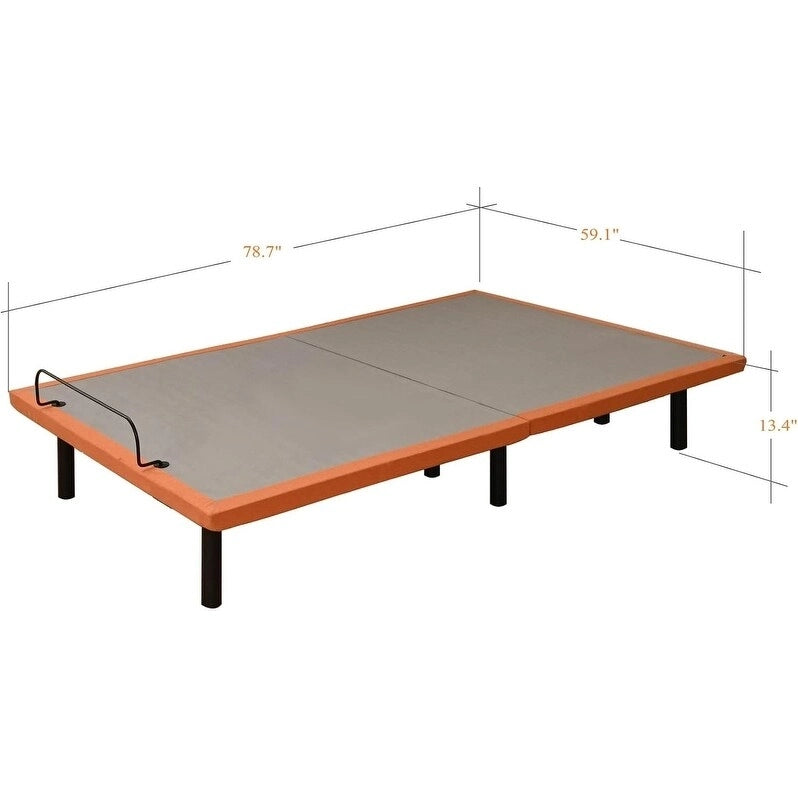 ESHINE Adjustable Bed Frame, with Massage