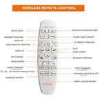 ESHINE Adjustable Bed Frame, with Massage
