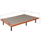 ESHINE Adjustable Bed Frame, with Massage