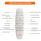 ESHINE Adjustable Bed Frame, with Massage