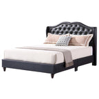Joy Jewel Tufted Upholstered Bed