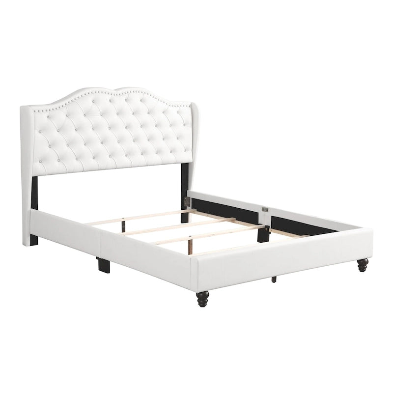 Joy Jewel Tufted Upholstered Bed
