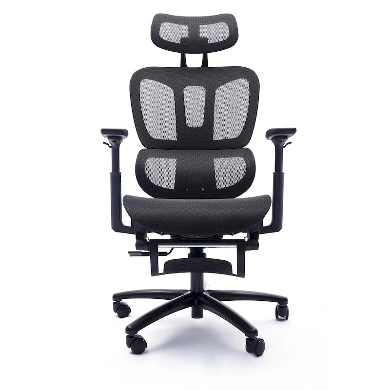 Sealy Huxley Ergonomic High-Back Mesh Office Chair with Adjustable Headrest and Armrests
