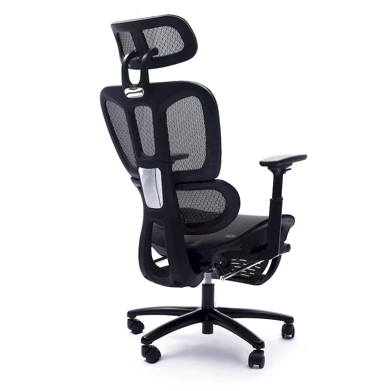 Sealy Huxley Ergonomic High-Back Mesh Office Chair with Adjustable Headrest and Armrests